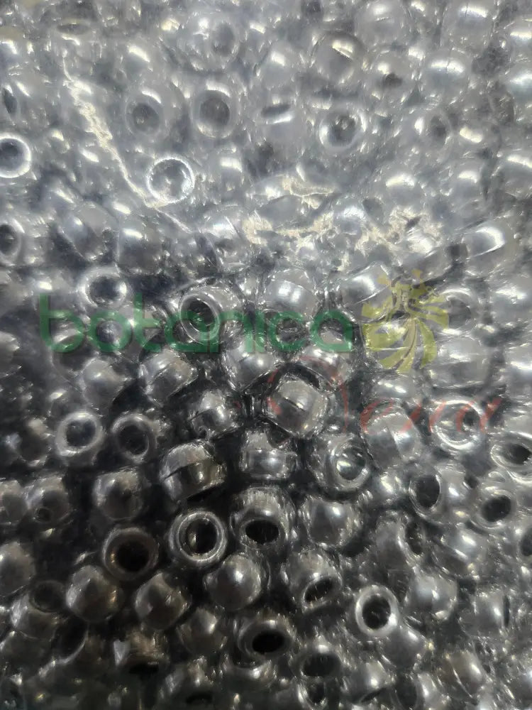 1 lb Cuentas Plateada Grande