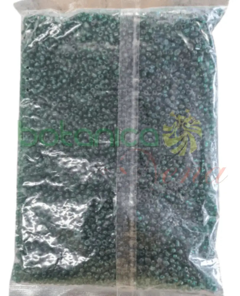 1 lb Dark verde beads - cuentas verde oscuro y claro - Botanica Nena