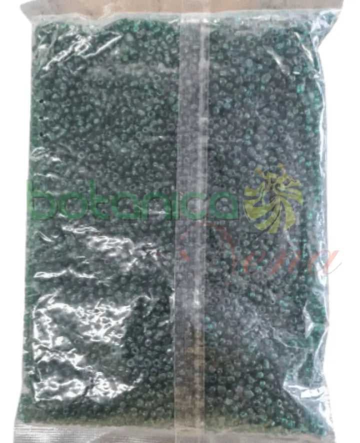 1 lb Dark verde beads - cuentas verde oscuro y claro - Botanica Nena