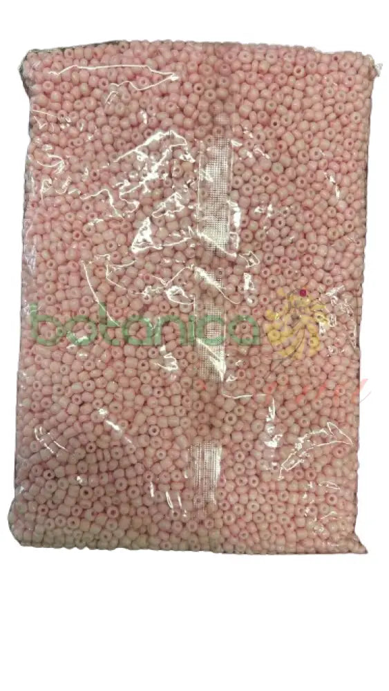 1 lb. Rose beads - Cuentas rosadas Rosado Claro