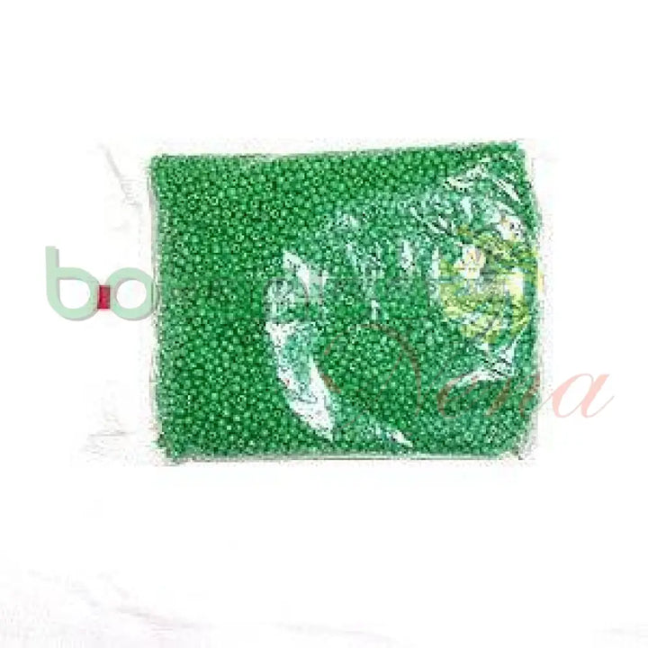 1 lb Dark verde beads - cuentas verde oscuro y claro - Botanica Nena