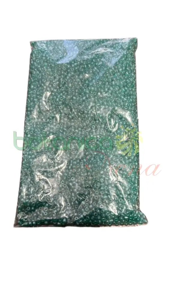 1 lb verde beads Verde brillantes
