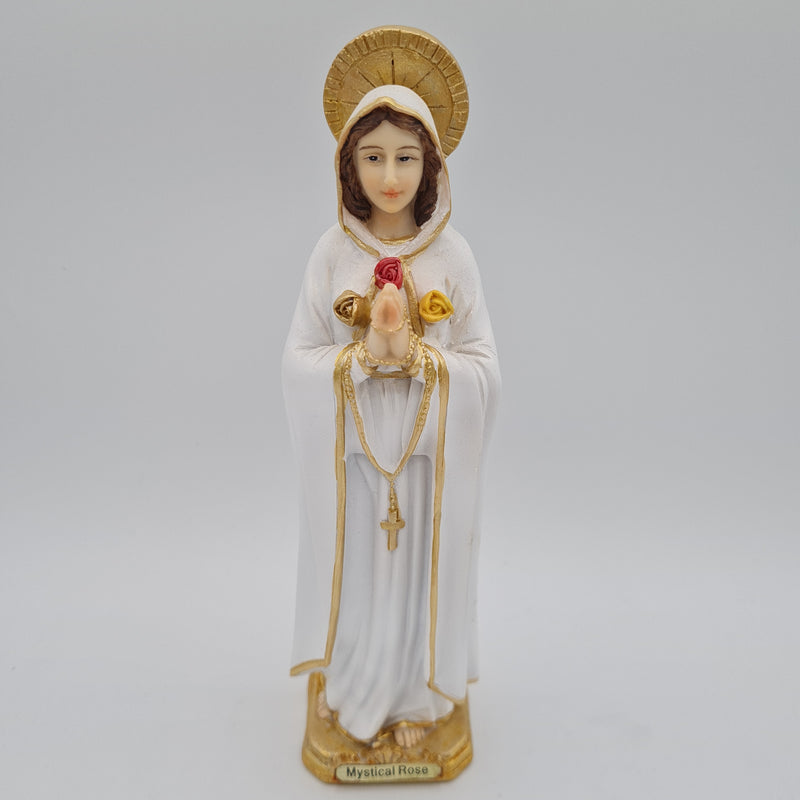Mystical statue of the rose of Saint Mary 8"