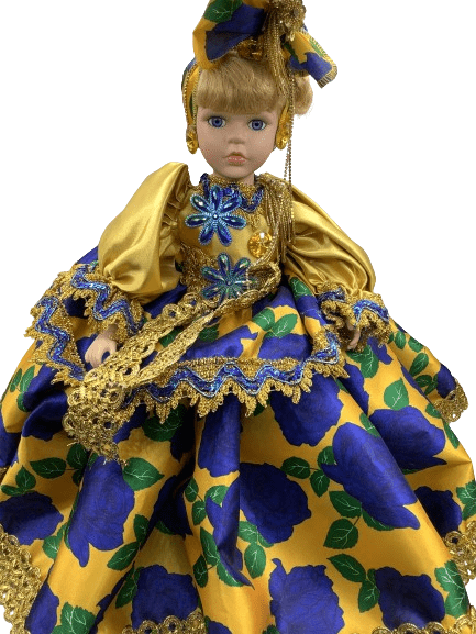 Muñeca de las 2 Aguas de Porcelana 19" - Botanica Nena