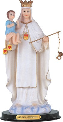 Virgen de las Mercedes 12"
