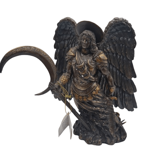 Arcangel San Gabriel en  Bronce  13"H - Botanica Nena