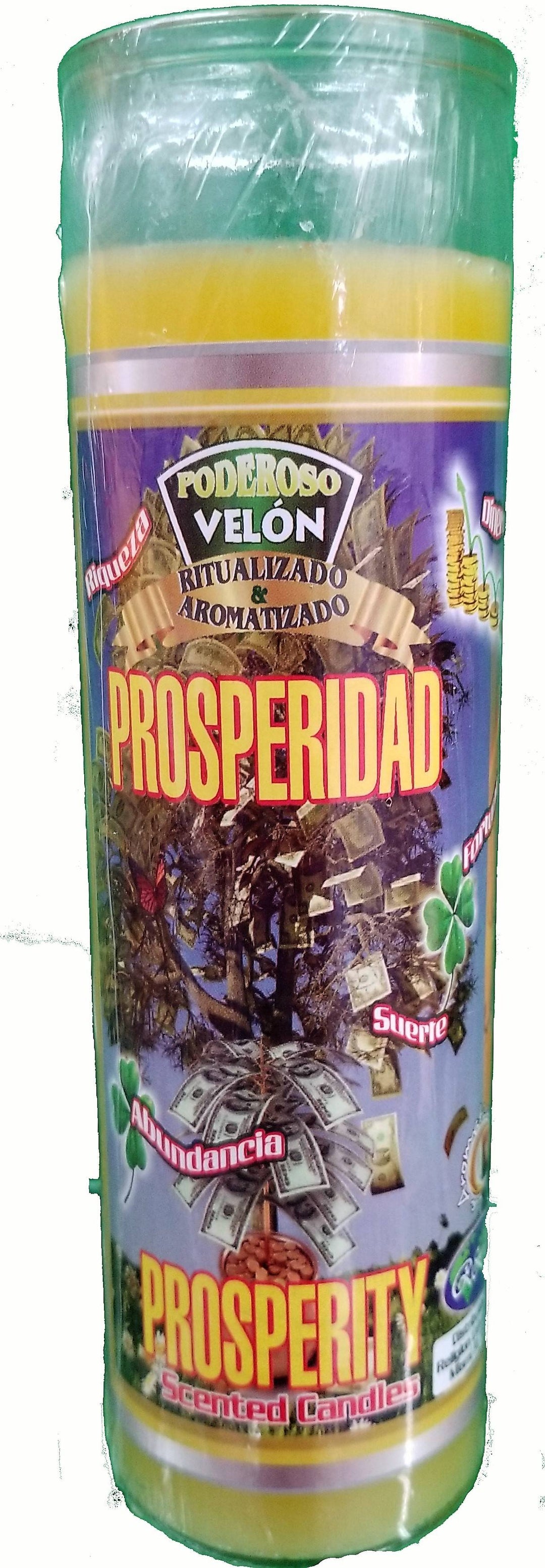 Velas Aromáticas - Prosperidad - Botanica Nena