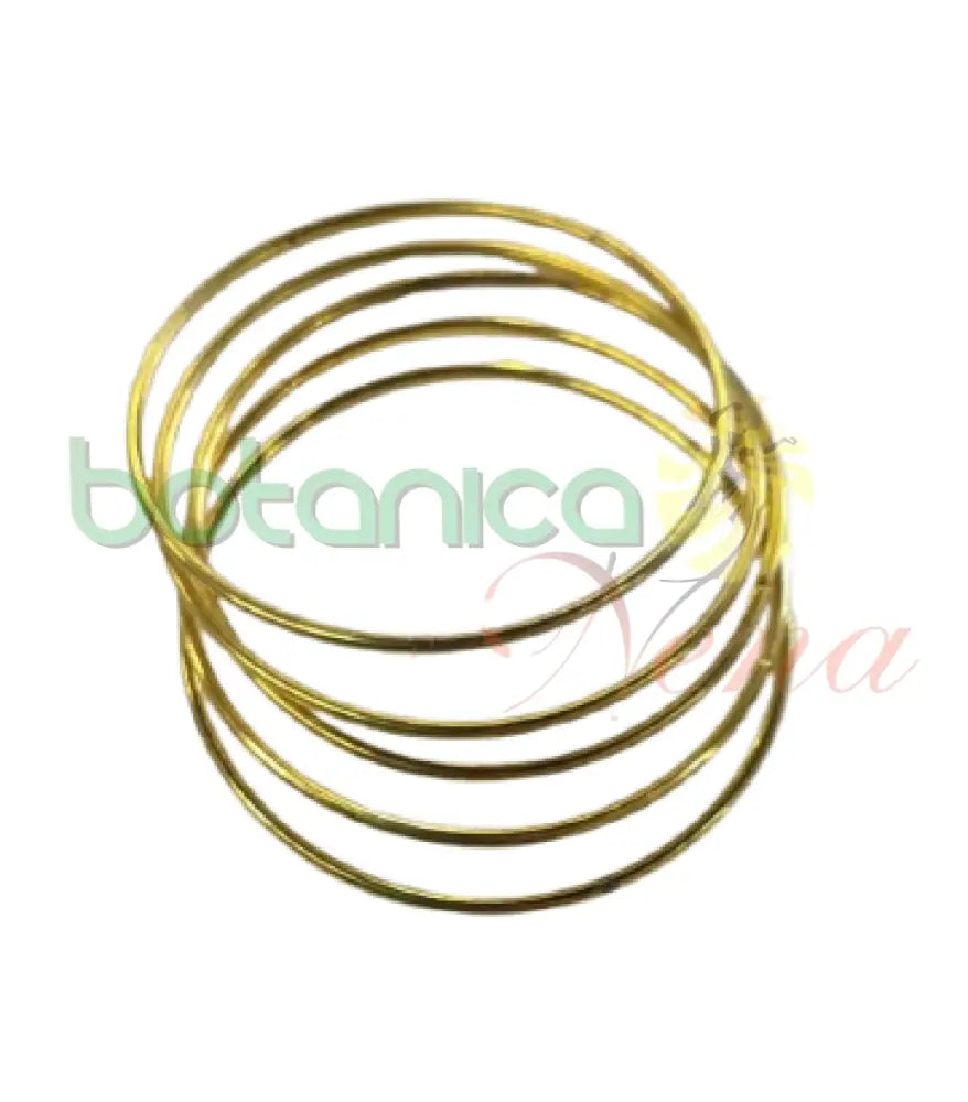 5 Pulsos / Manillas Oshun Metal Dorado