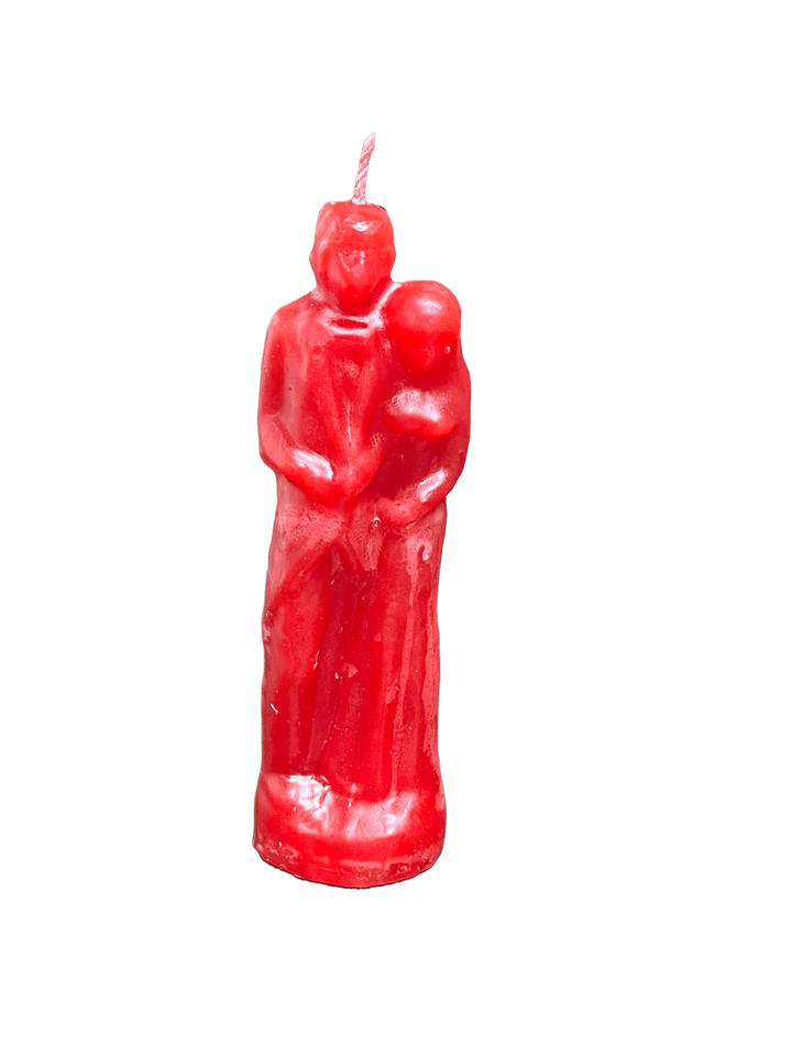 Velas Figura Matrimonio Rojo - Botanica Nena