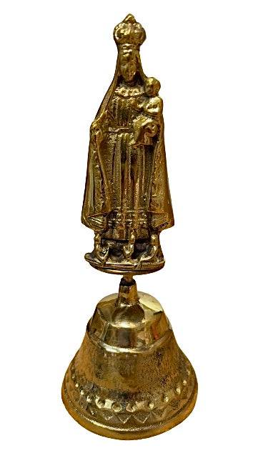 Campana Bronce Virgen de la Caridad 6.4" - Botanica Nena