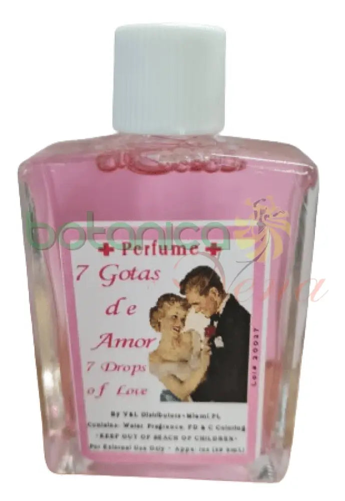 7 gotas de Amor - Perfume 1 oz - Botanica Nena