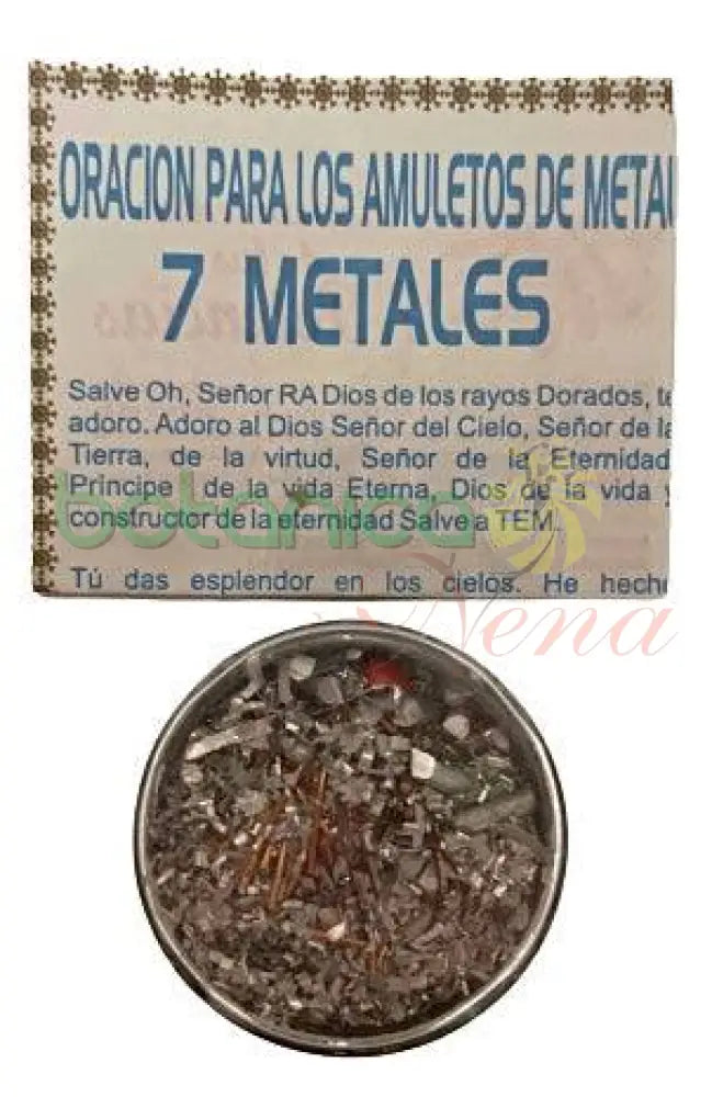 7 Metales - Botanica Nena
