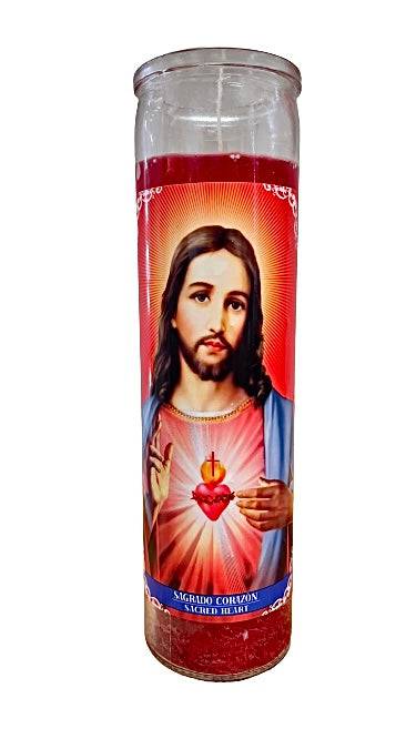 Velas Católicas - Sagrado Corazón de Jesus - Botanica Nena