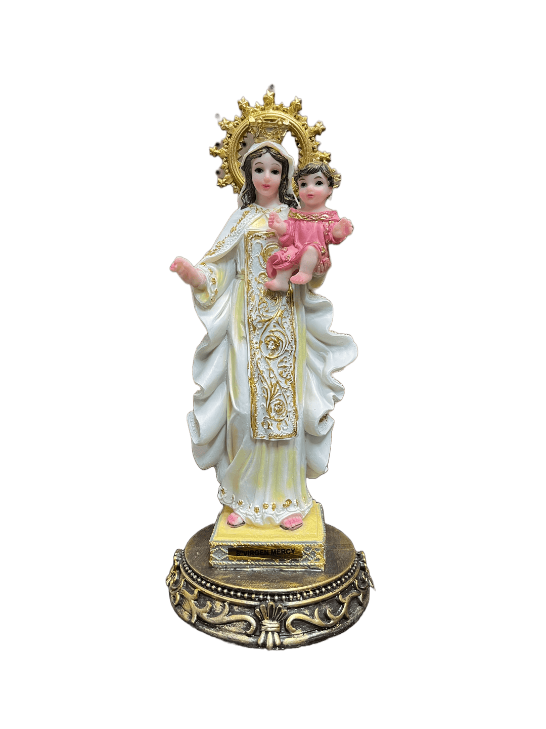 Virgen de Las Mercedes 8” - Botanica Nena