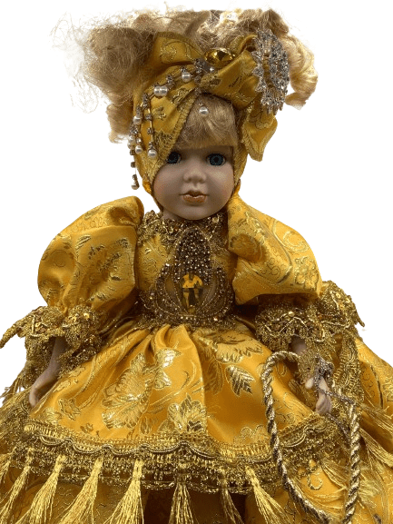 Muñeca de Porcelana para Oshun 19" - Botanica Nena