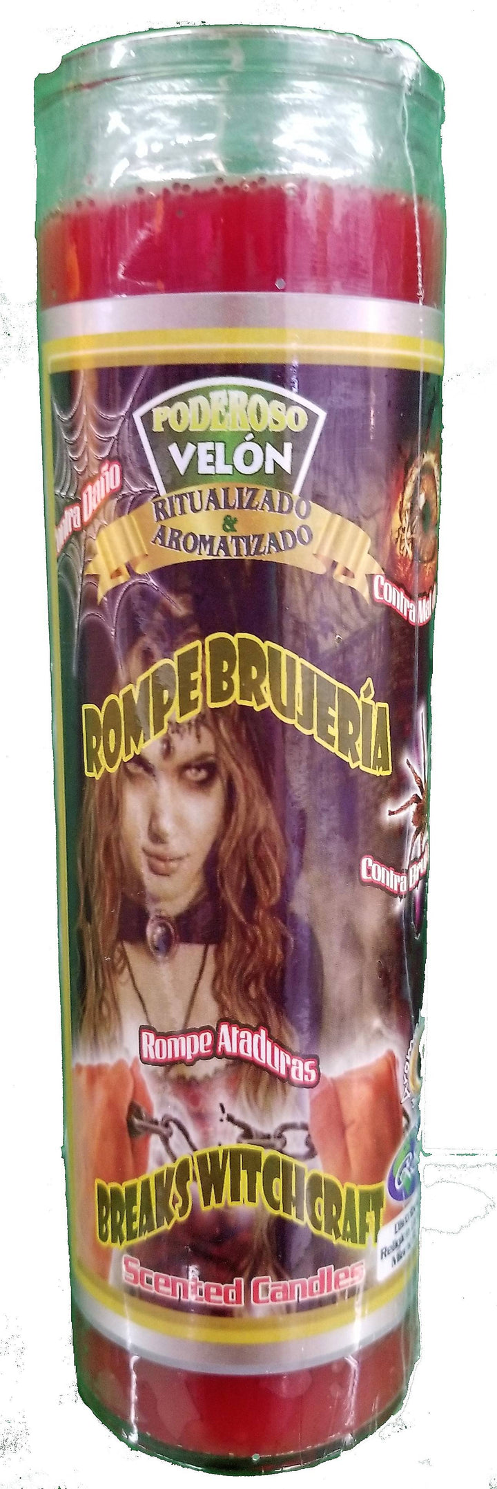 Velas Aromáticas - Rompe Brujeria - Botanica Nena