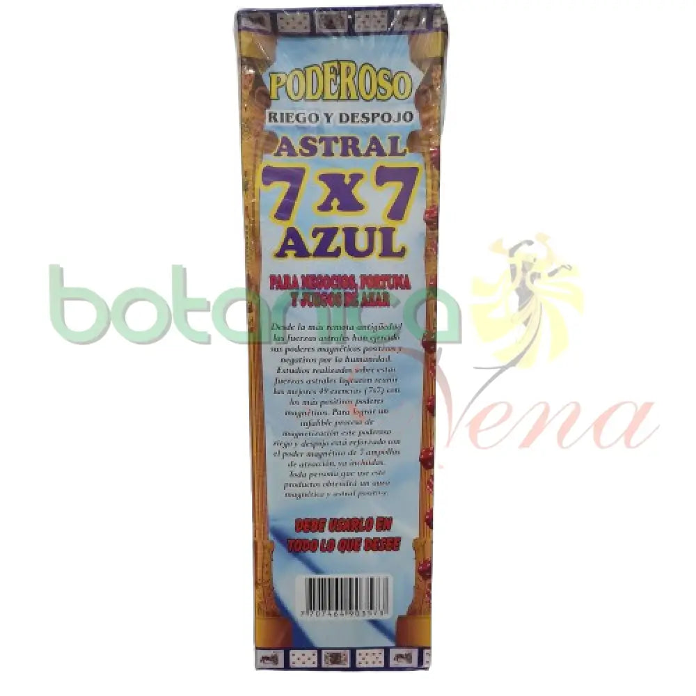 7x7 Astral Azul Atrayente de la Fortuna - Botanica Nena