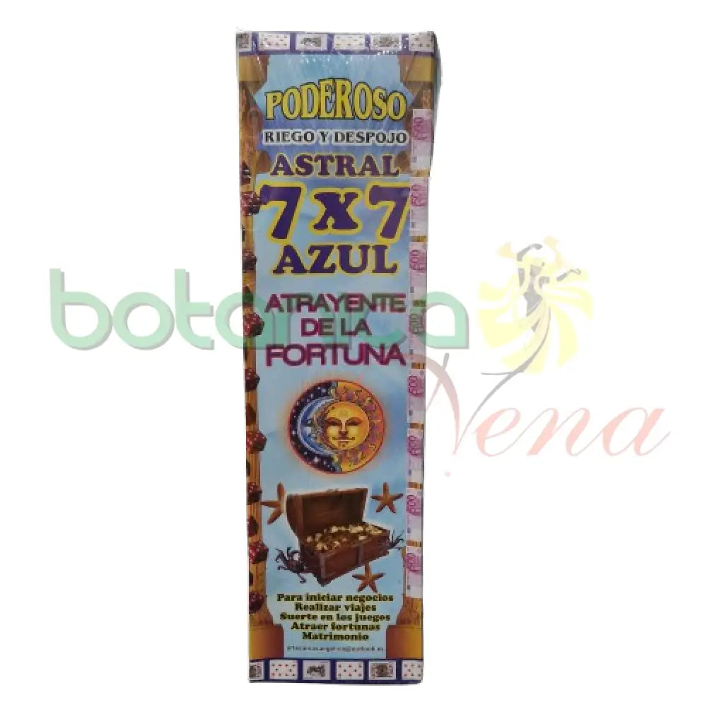 7x7 Astral Azul Atrayente de la Fortuna - Botanica Nena