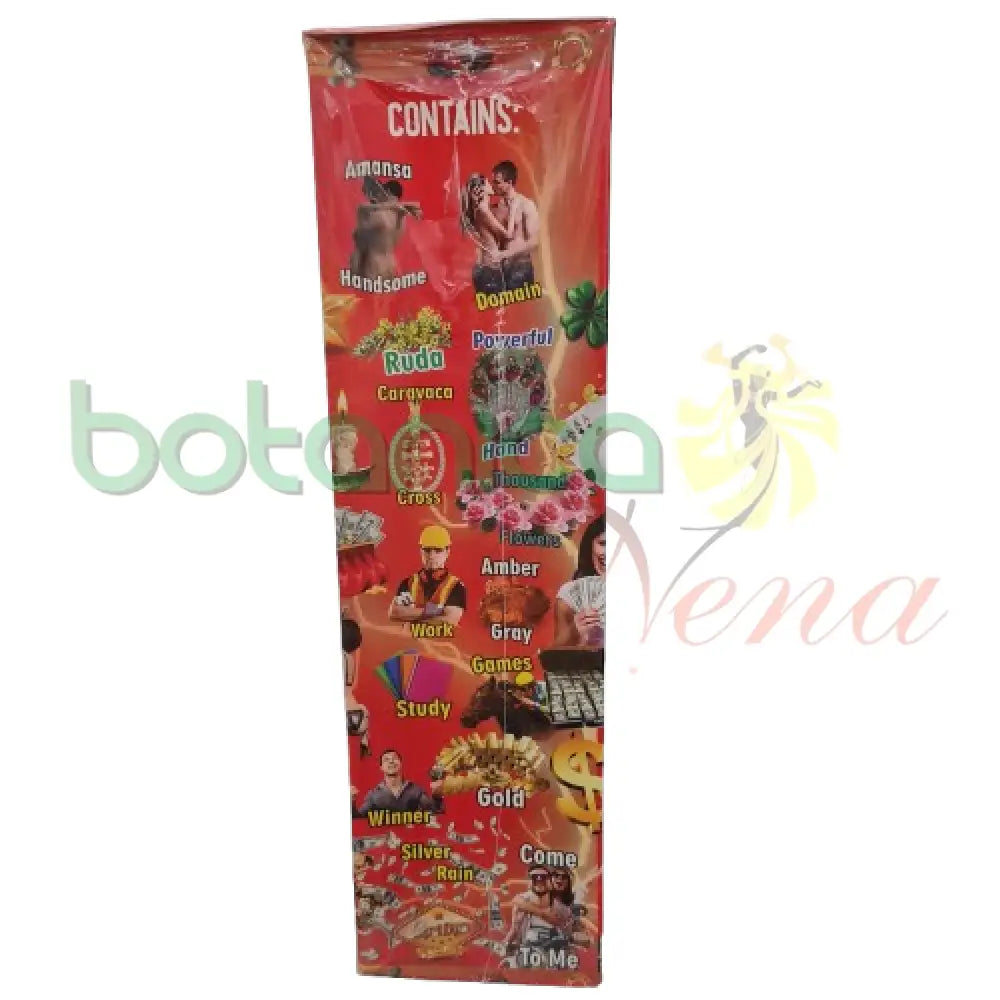 7x7 Astral Rojo Para Atraer el Amor y la Prosperidad - Botanica Nena