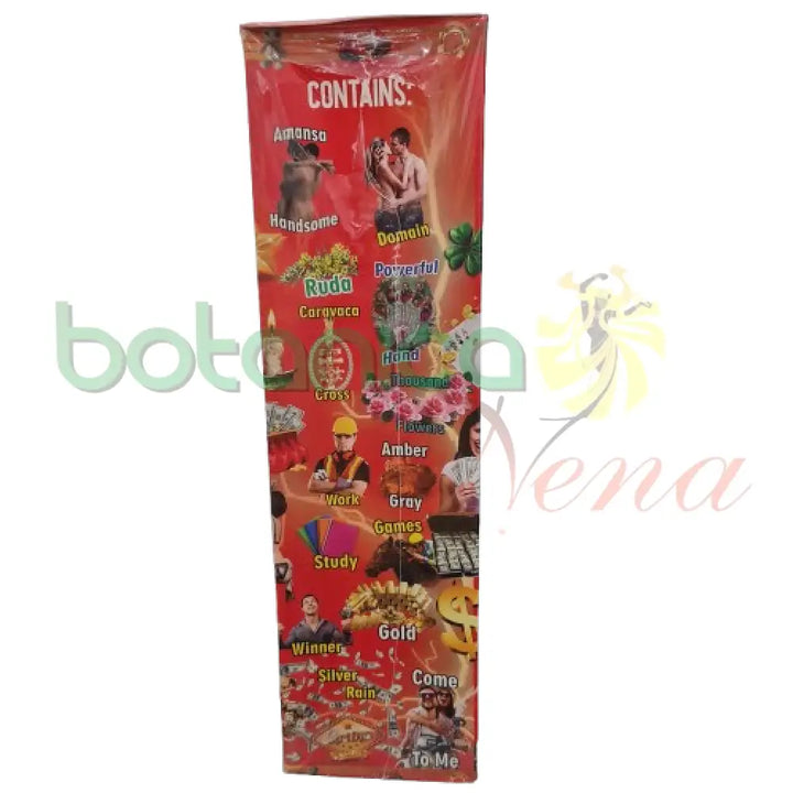 7x7 Astral Rojo Para Atraer el Amor y la Prosperidad - Botanica Nena