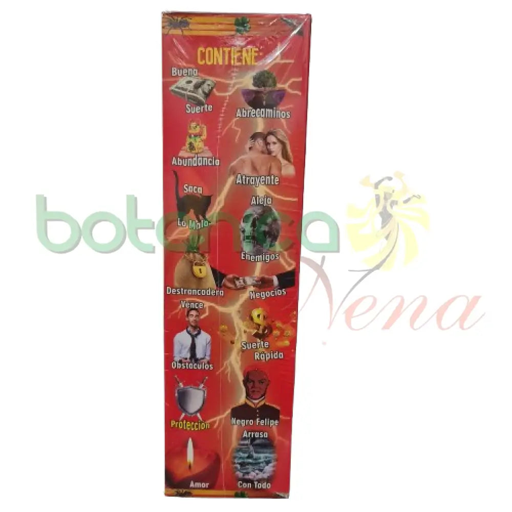 7x7 Astral Rojo Para Atraer el Amor y la Prosperidad - Botanica Nena