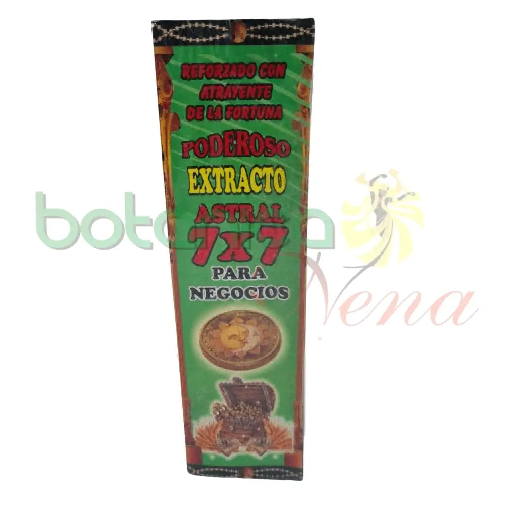 7x7 Astral Verde para Negocio. Poderoso Extracto. - Botanica Nena