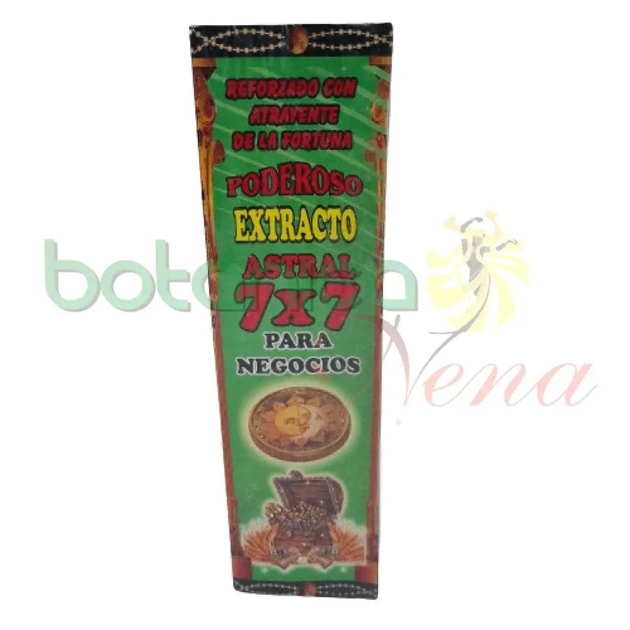 7x7 Astral Verde para Negocio. Poderoso Extracto. - Botanica Nena