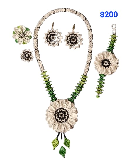 Collar de cuentas pequeñas de varios estilo - Botanica Nena