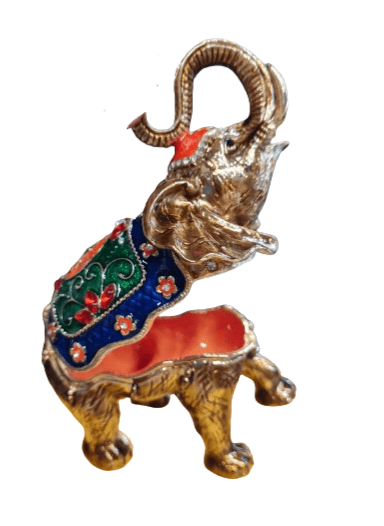 Joyero elefante 4.5"H x 5"W - Botanica Nena