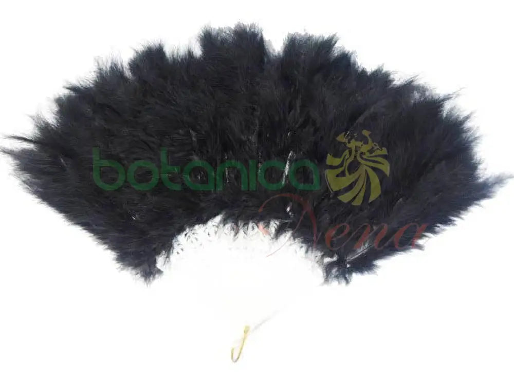 Abanico con Plumas 11"Alto Variedad en Colores - Botanica Nena