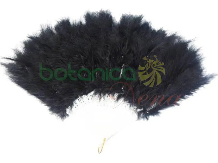 Abanico con Plumas 11"Alto Variedad en Colores - Botanica Nena