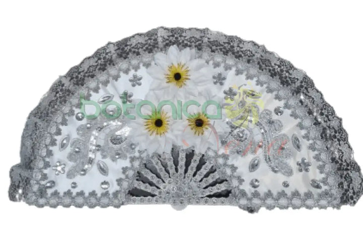 Abanico Grande para Santos 28"Alto x 15"Ancho - Botanica Nena