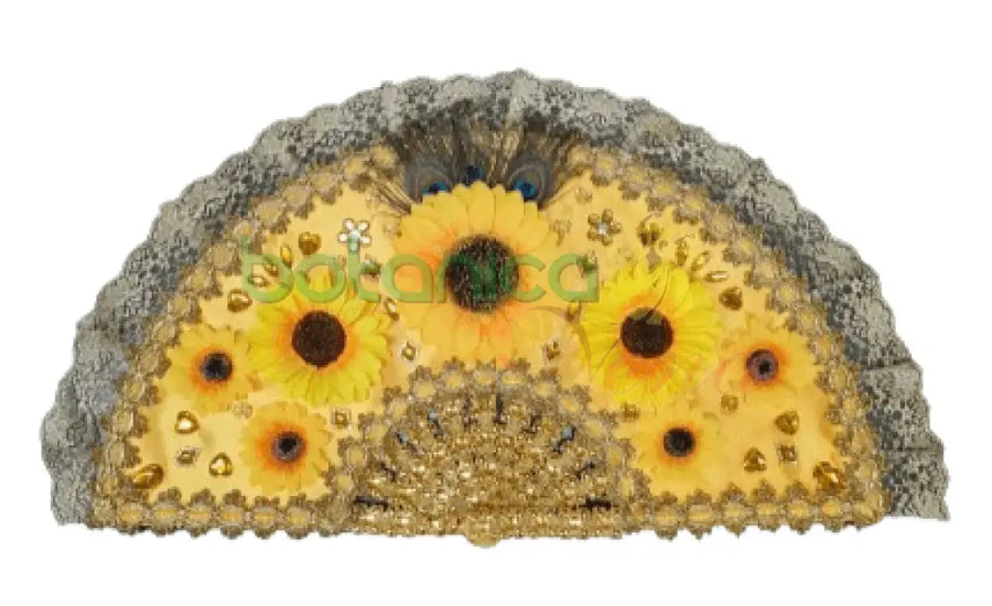 Abanico Grande para Santos 28"Alto x 15"Ancho - Botanica Nena