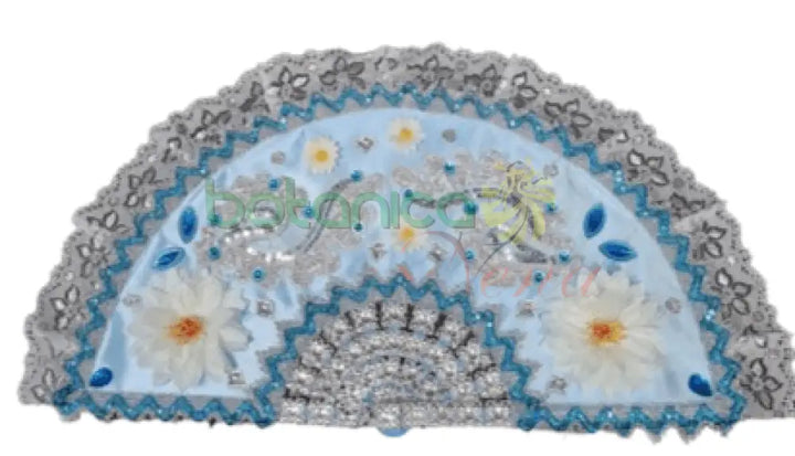 Abanico Grande para Santos 28"Alto x 15"Ancho - Botanica Nena