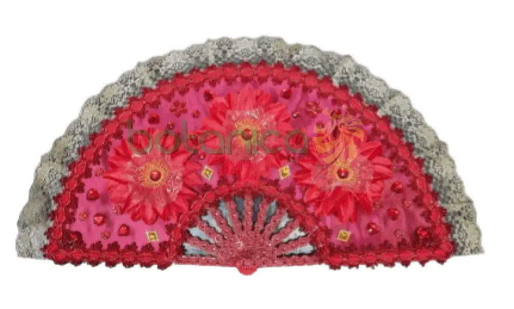 Abanico Grande para Santos 28"Alto x 15"Ancho - Botanica Nena