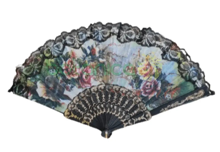 Abanico regular colores varios 9"Alto - Botanica Nena