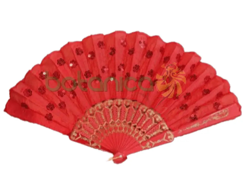 Abanico regular colores varios 9"Alto - Botanica Nena