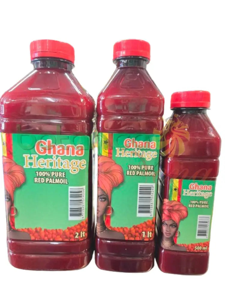 Aceite de Palma Rojo (Corojo) Ghana Mediano 1 lt