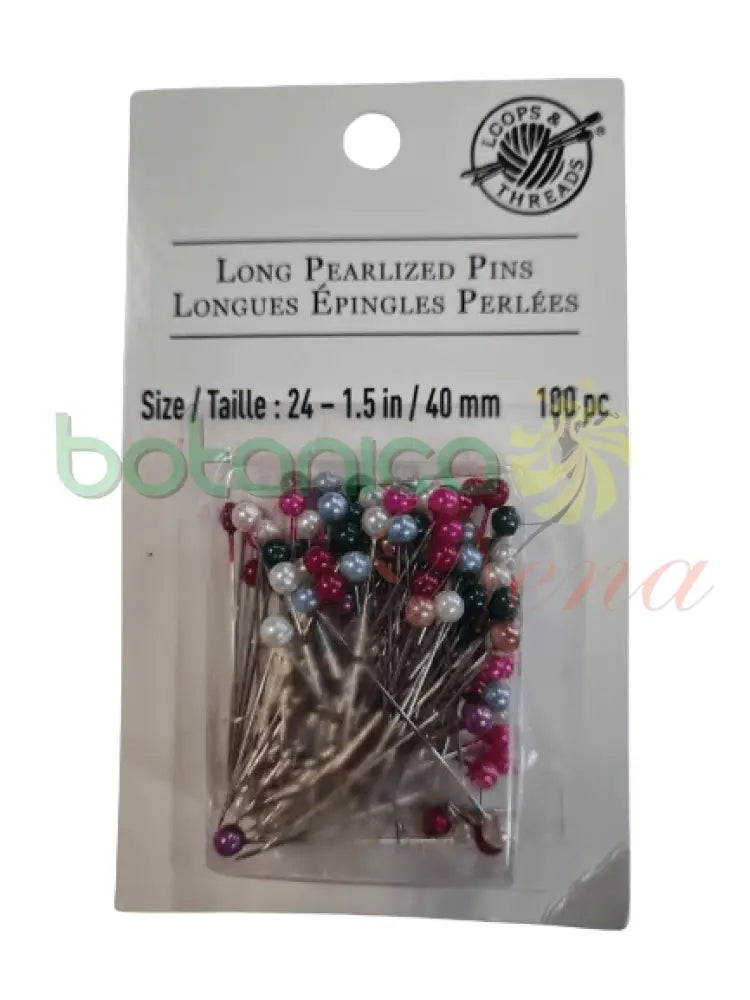 alfiler cabezas de colores - Botanica Nena