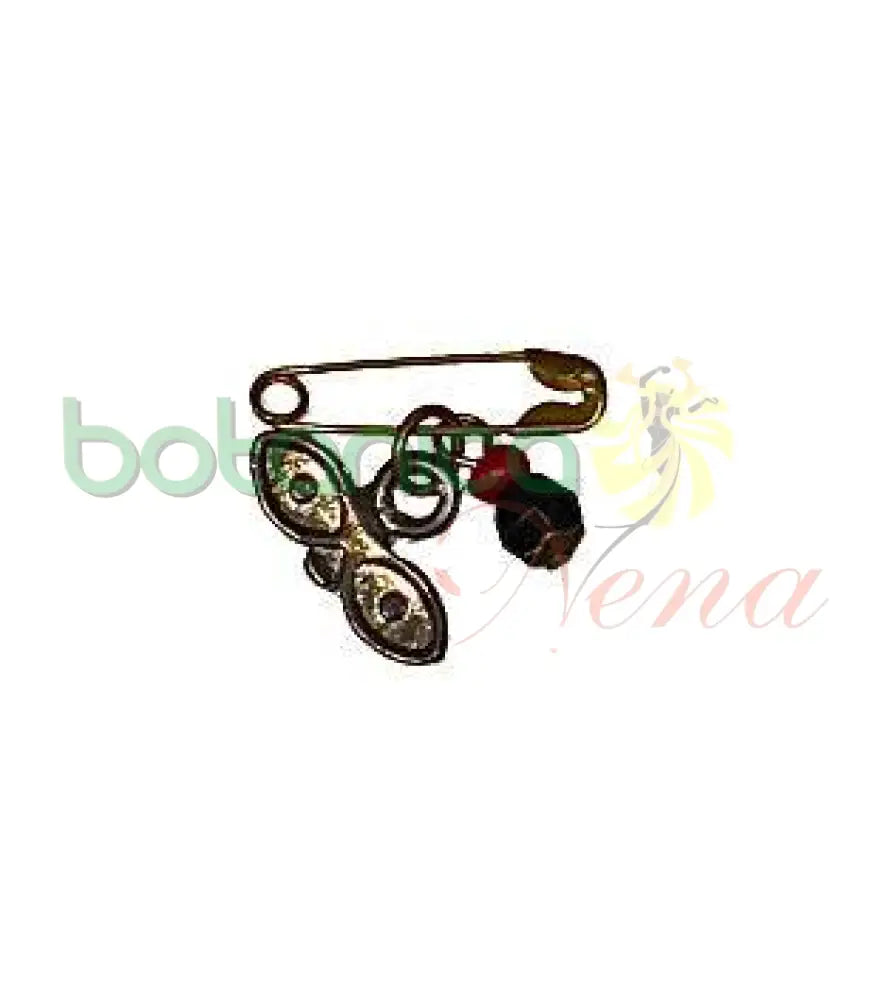 Ojos de Santa Lucía con Azabache 1" - Botanica Nena