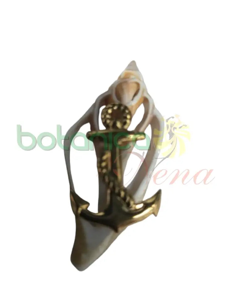 Ancla de metal para Yemaya Ancla con Caracol 2’’