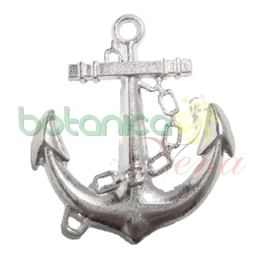 Ancla de metal para Yemaya Plateada 1.3" - Botanica Nena