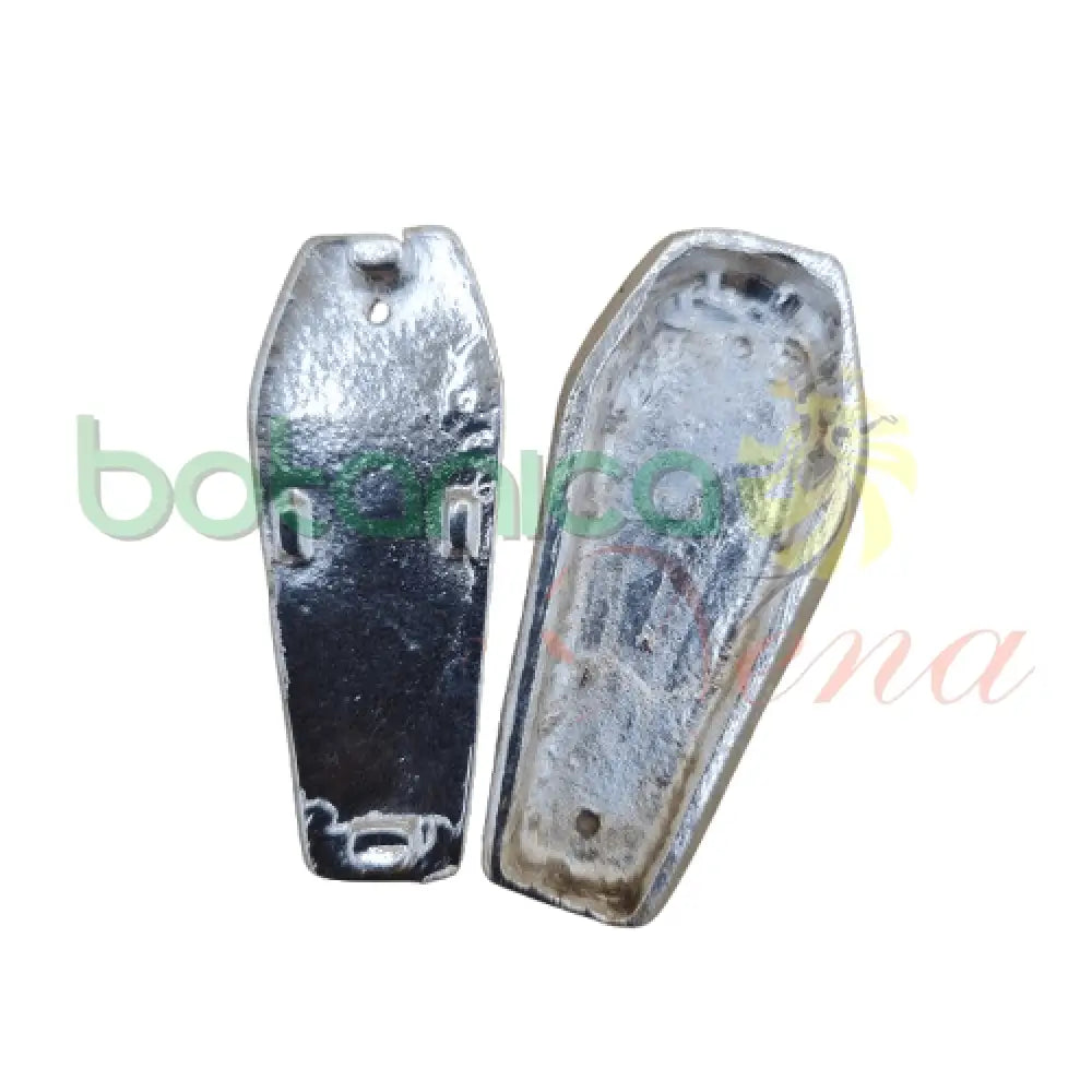 Ataud Baño de Plata 1.8"H - Botanica Nena