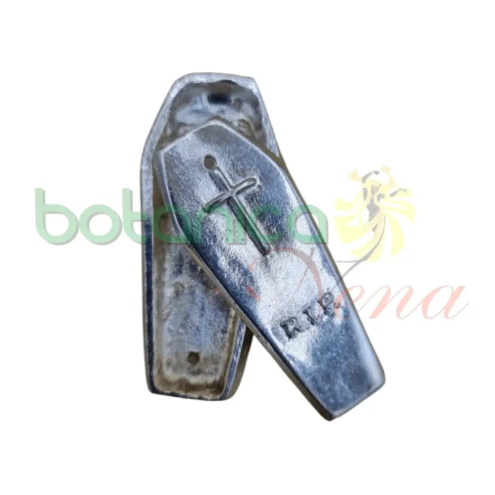 Ataud Baño de Plata 1.8"H - Botanica Nena
