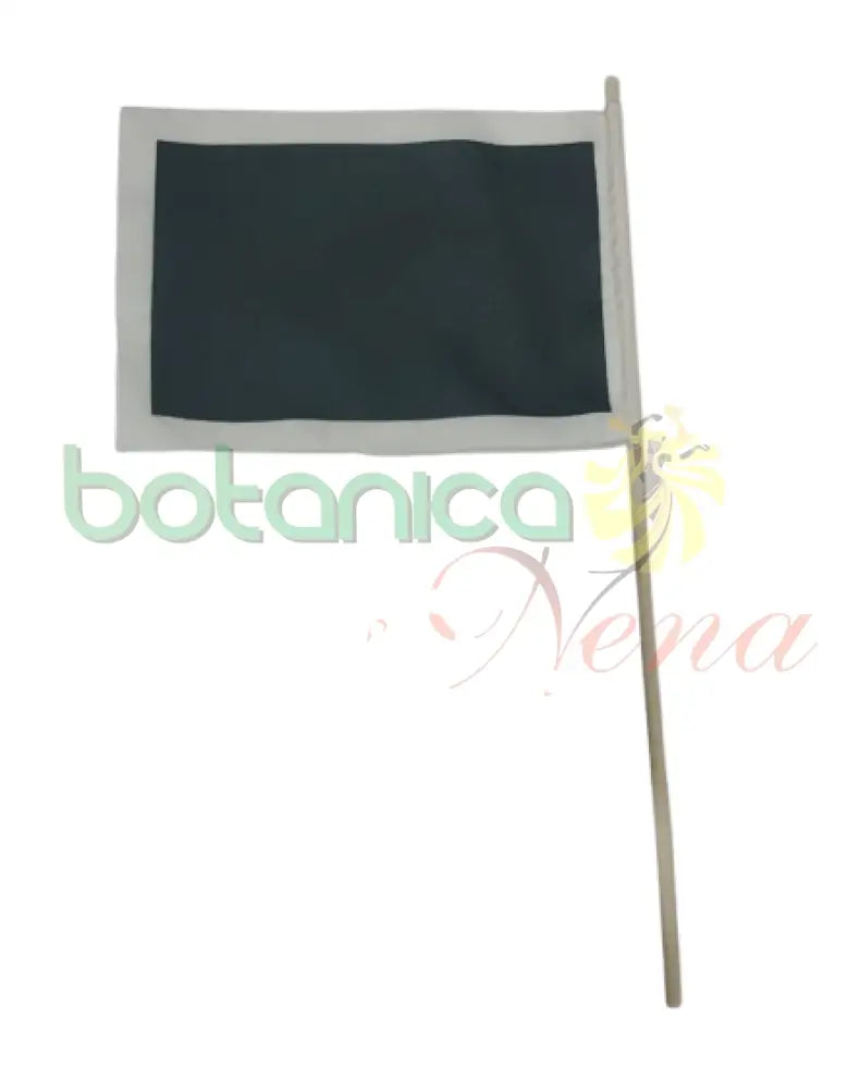 Bandera del año Verde con Ribete Blanco
