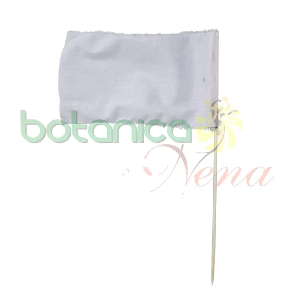 Bandera pequeña Blanca 5’’H x 9’’W