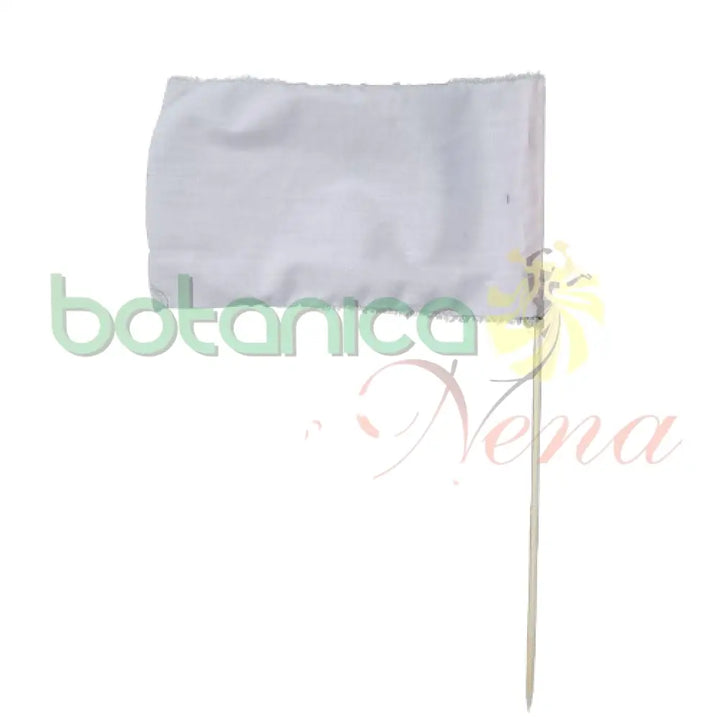 Bandera pequeña Blanca 5’’H x 9’’W
