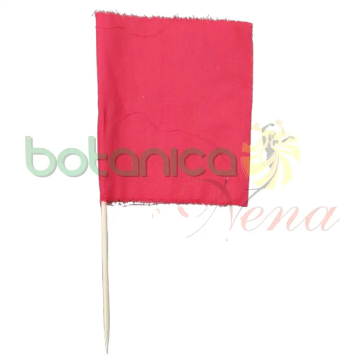 Bandera pequeña Roja 5.5H x 6.5’’W