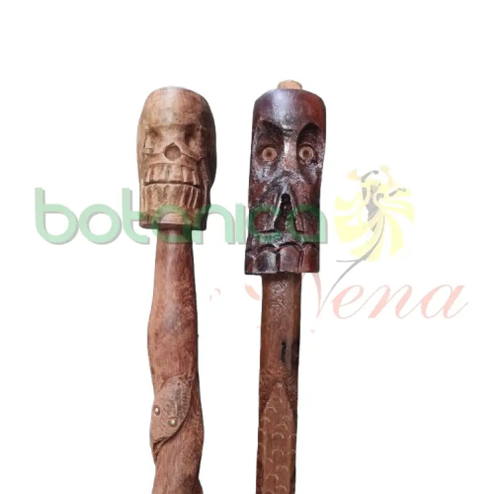 Baston de Eggun de muerto cabeza de calavera 37’’ Alto