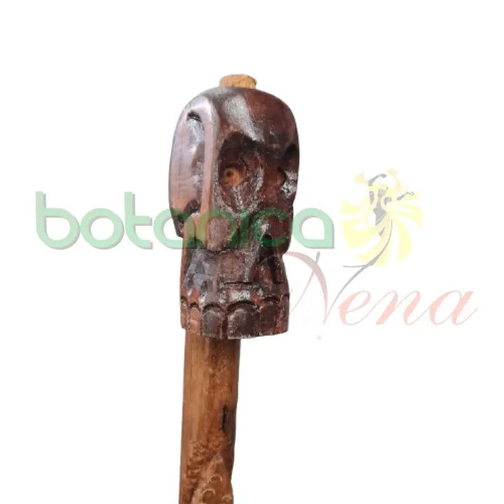 Baston de Eggun de muerto cabeza de calavera 37’’ Alto